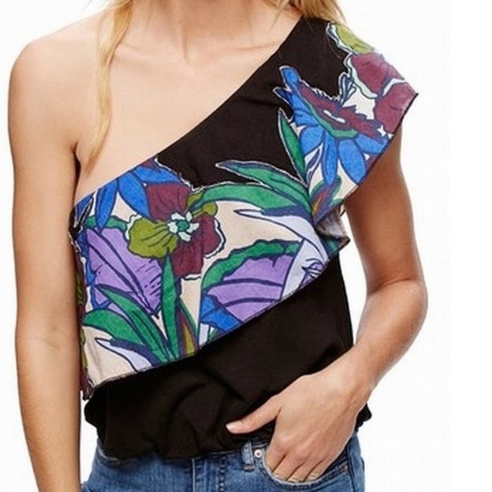Free People One Shoulder Top